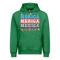 Emerald Merica vibes Urban Hoodie - FaDigitalArtStudio