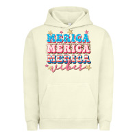 Pigment Pistachio Merica vibes Urban Hoodie - FaDigitalArtStudio