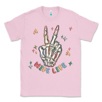 Bubblegum Pink wife life Classic Tee - MaliasSmallBusiness