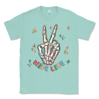Seafoam wife life Classic Tee - MaliasSmallBusiness