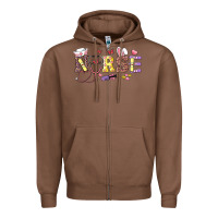 Chestnut Easter Nurse Zipper Hoodie - RanaPortraitStore