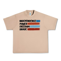 Burro indepence power freedom brave Urban Heavy Tee - MaliasSmallBusiness