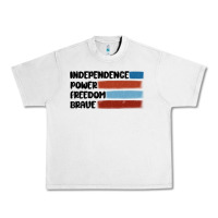 Lunar Rock indepence power freedom brave Urban Heavy Tee - MaliasSmallBusiness