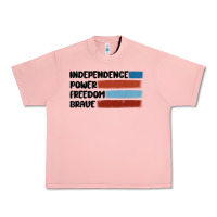 Salmon indepence power freedom brave Urban Heavy Tee - MaliasSmallBusiness