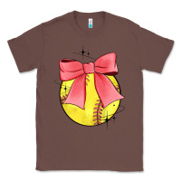 Chestnut coquette softball bow Classic Tee - JahusDesignShop