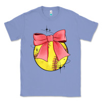 Colony Blue coquette softball bow Classic Tee - JahusDesignShop