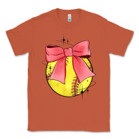 Copper coquette softball bow Classic Tee - JahusDesignShop