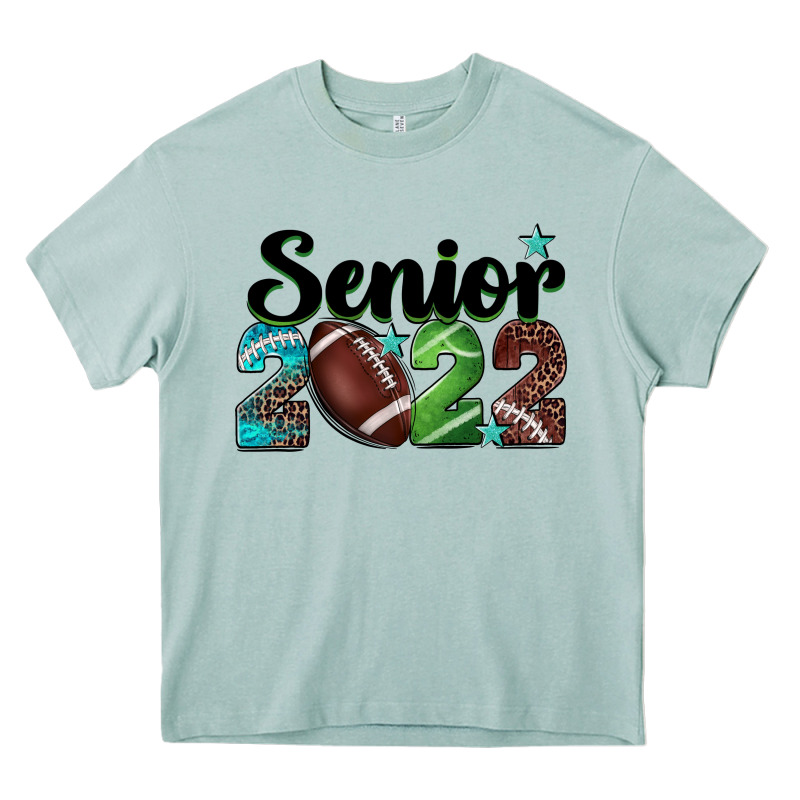 Football Senior 2022 Heavy Core Tee by BarkalooDesign | Teevron