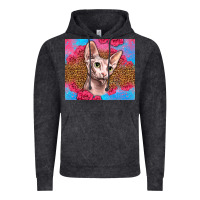 Vintage Black Western Sphynx Cat Vintage Hoodie - LillyAllenDesigns