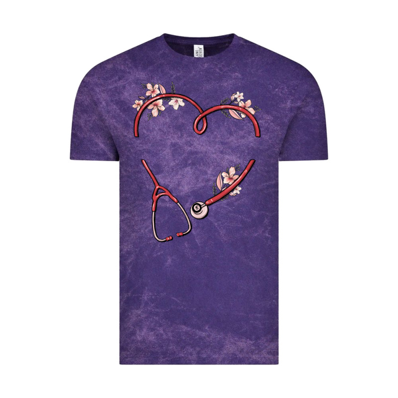 Custom Heart Stethoscope Vintage Tee by MaliasSmallBusiness | Teevron