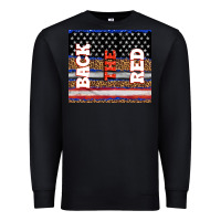 Black America back the red Premium Sweatshirt - TumblerDesignByShophia