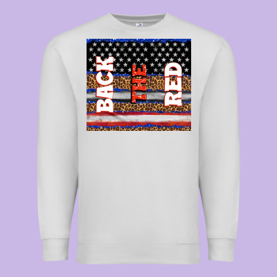 America Back The Red Premium Sweatshirt Designed By Tumblerdesignbyshophia