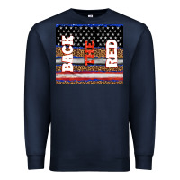 Navy America back the red Premium Sweatshirt - TumblerDesignByShophia