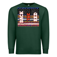 Sports Green America back the red Premium Sweatshirt - TumblerDesignByShophia