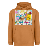 Meerkat hello summer coffee cups Heavyweight Hoodie - TumblerDesignByShophia