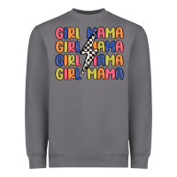 Girl Mama Lightning Bolt Heavyweight Sweatshirt | Teevron