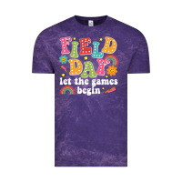 Cloud Purple field day let the games begin Vintage Tee - JahusDesignShop