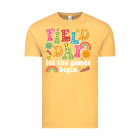 Vintage Mustard field day let the games begin Vintage Tee - JahusDesignShop