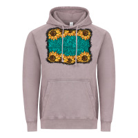 Vintage Zinc sunflower background Vintage Hoodie - BarkalooDesign