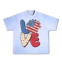 Grape Ice love 4th of july Urban Heavy Tee - MaliasSmallBusiness
