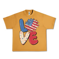 Peanut Butter love 4th of july Urban Heavy Tee - MaliasSmallBusiness