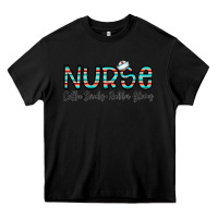 Black coffee scrubs and rubber gloves Heavy Core Tee - CowhideDigitalArt