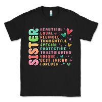 Black sister beautiful loyal reliable Classic Tee - MaliasSmallBusiness