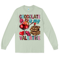 Matcha chocolate is my valentine Long Sleeve Tee - NancyCooperArtShop