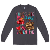 Smoke chocolate is my valentine Long Sleeve Tee - NancyCooperArtShop