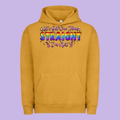 Let's Get One Thing Straight I'm Not Urban Hoodie Designed By Fadigitalartstudio