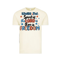 Vintage Arctic where the spirit of the lord is there is freedom Vintage Tee - MaliasSmallBusiness