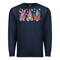 Navy Easter gnomies Easter Day Premium Sweatshirt - HowdyJamesFarm