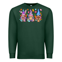 Sports Green Easter gnomies Easter Day Premium Sweatshirt - HowdyJamesFarm