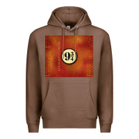 Chestnut magical train station Premium Hoodie - TumblerDesignByShophia