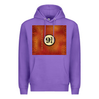 Purple magical train station Premium Hoodie - TumblerDesignByShophia