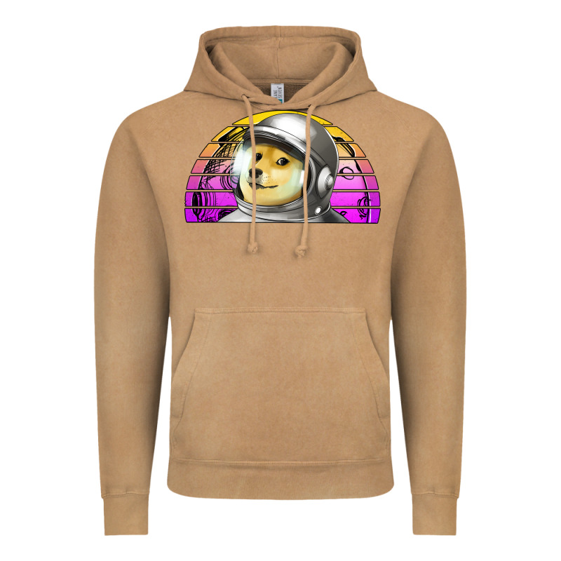 Dogecoin To The Mars Vintage Hoodie by Jasminsmagicworld | Teevron