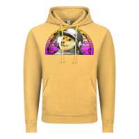 Vintage Mustard dogecoin to the mars Vintage Hoodie - Jasminsmagicworld