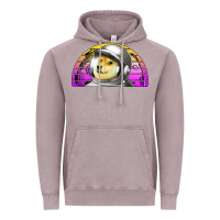 Vintage Zinc dogecoin to the mars Vintage Hoodie - Jasminsmagicworld