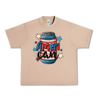 Burro American can cooler Urban Heavy Tee - MaliasSmallBusiness