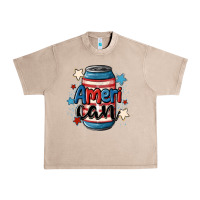 French Oak American can cooler Urban Heavy Tee - MaliasSmallBusiness