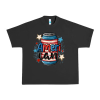 Pigment Black American can cooler Urban Heavy Tee - MaliasSmallBusiness