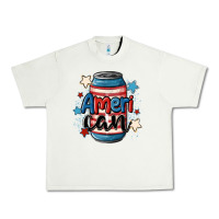Pistachio American can cooler Urban Heavy Tee - MaliasSmallBusiness