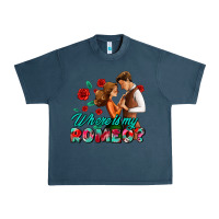 Midnight Navy where is my romeo Urban Heavy Tee - AdoDesignShop
