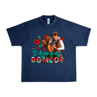 Navy where is my romeo Urban Heavy Tee - AdoDesignShop