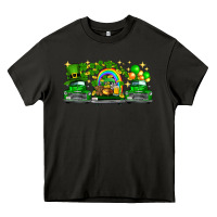 Asphalt st patricks trucks Heavy Core Tee - FaDigitalArtStudio