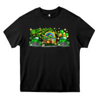 Black st patricks trucks Heavy Core Tee - FaDigitalArtStudio