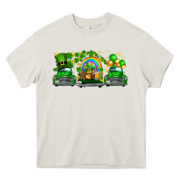 Cream st patricks trucks Heavy Core Tee - FaDigitalArtStudio