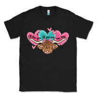 Black western cow and heart Classic Tee - MaliasSmallBusiness