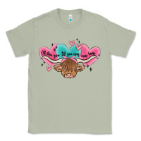 Matcha western cow and heart Classic Tee - MaliasSmallBusiness