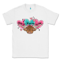 White western cow and heart Classic Tee - MaliasSmallBusiness